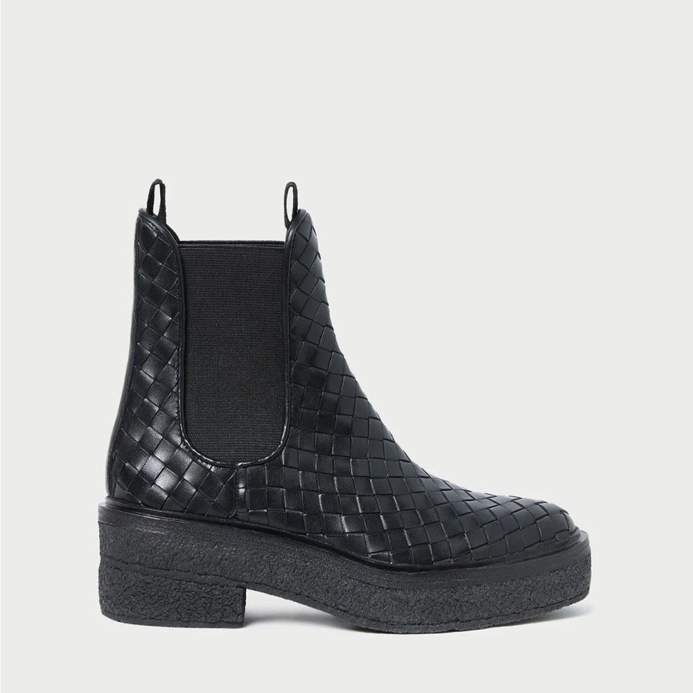 NEW IN BOX Loeffler Randall Raquel Woven Boots